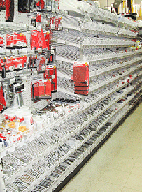 galvanized fittings aisle